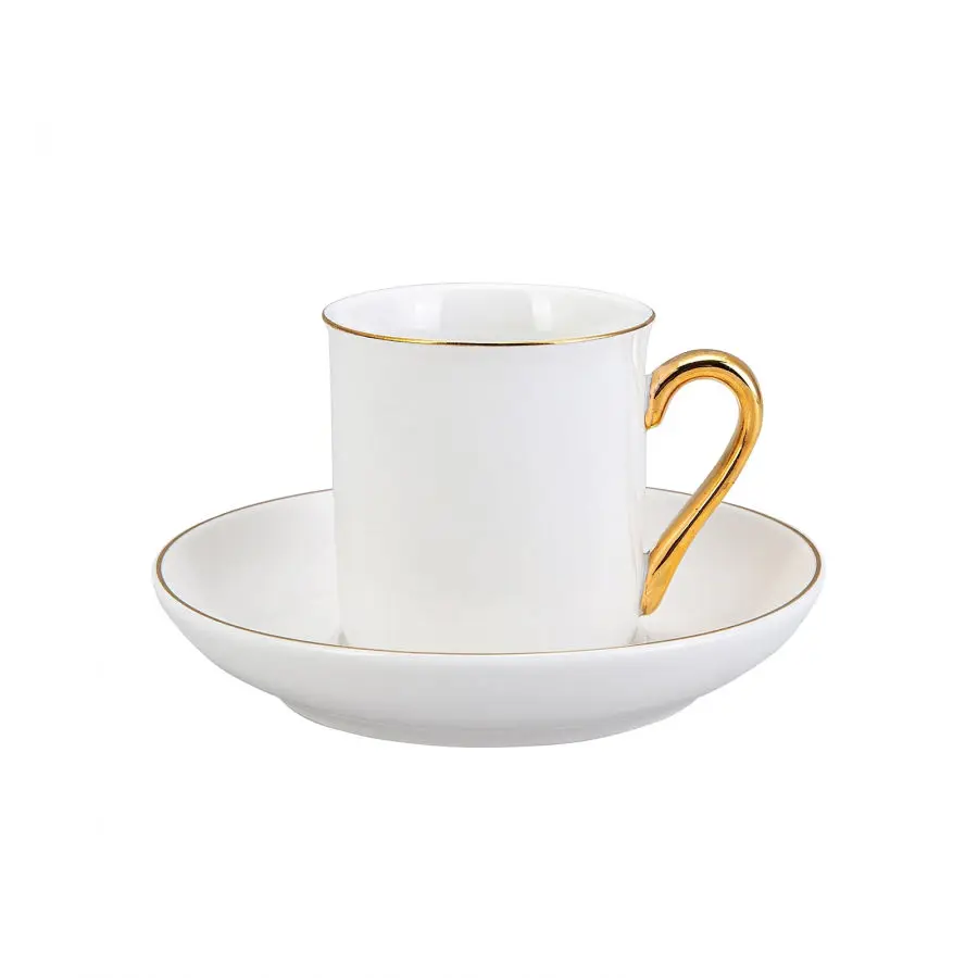 

DOLBOVI Emsan Royal Gold 6lı coffee cup Pad mug кружка coffee cup cup