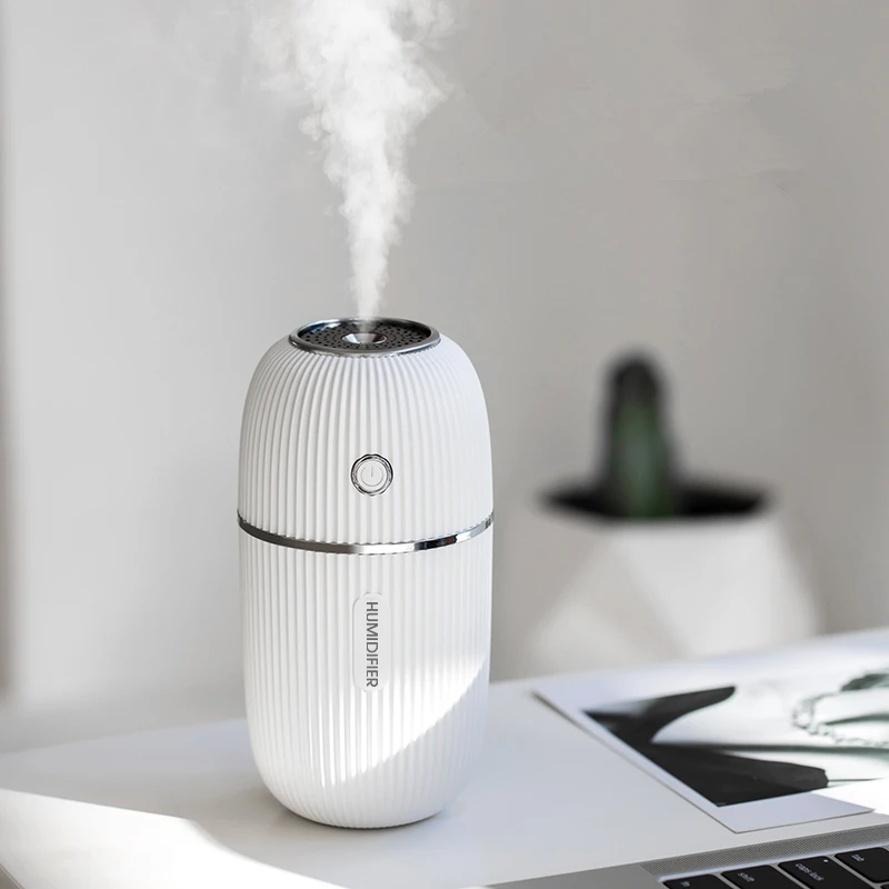 M Humidifier 300ML Ultrasonic USB Aroma Essential Oil Diffuser Romantic Color Night Lamp Mist Maker Humidificador Portable