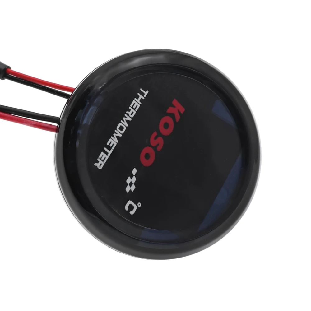 Koso Round Water Temp Meter for Yamaha NMAX TMAX XMAX Digital Motorcycle Water Temperature Gauge 0~120 Degree Display