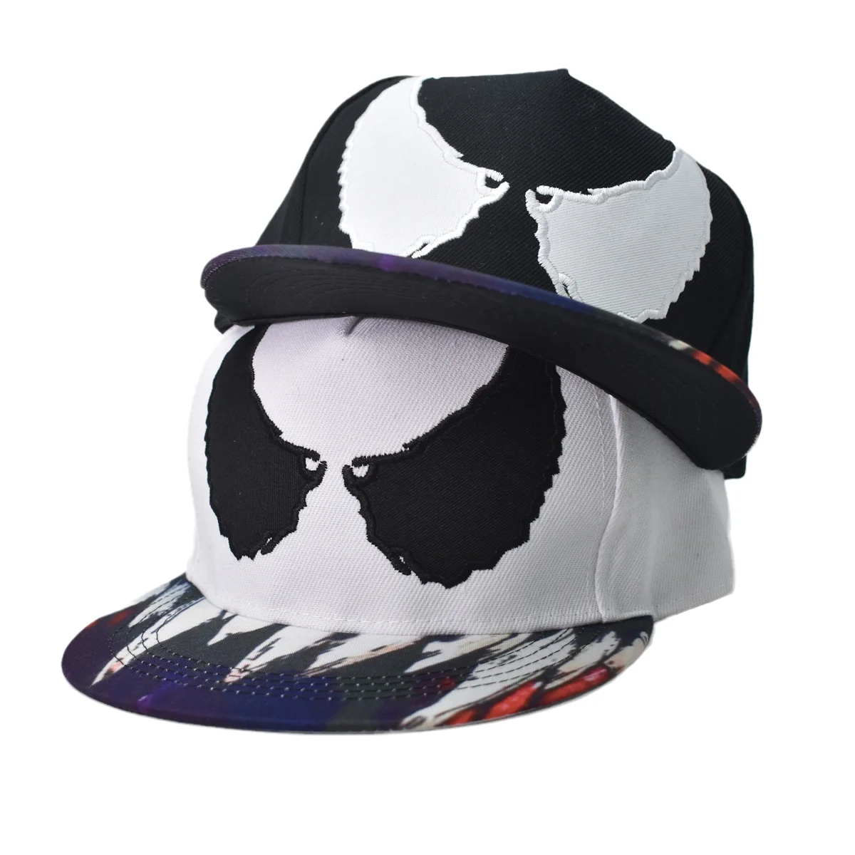 2024 new printing snapback cap fashion outdoor hip hop baseball caps 100%cotton flat hat adjustable sun visor hats