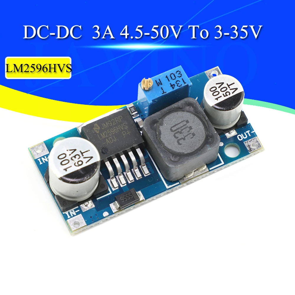 LM2596HVS LM2596 HV LM2596HV DC-DC Adjustable Step Down Buck Converter Power Module 4.5-50V To 3-35V Urrent limiting