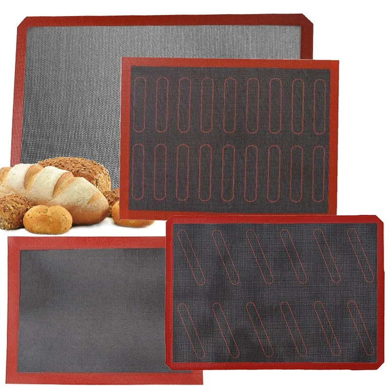 Non Stick Perforated Silicone Baking Mat 30x40 Heat Resistant Oven Sheet Liner For Bread/Cookie/Biscuits/Puff/Eclair Pastry Mat