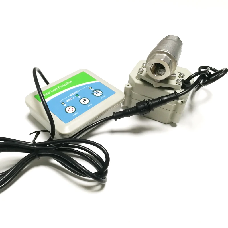 Battery Powered Water Leak Controller with SS304 3/4