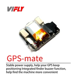 VIFLY gps-mate 3.7V 50mAh LIPO ekskluzywny moduł zasilania z wbudowanym utraconym alarmem dronowym 26X20X8mm dla GPS BN180 BN220 BN880 BN280