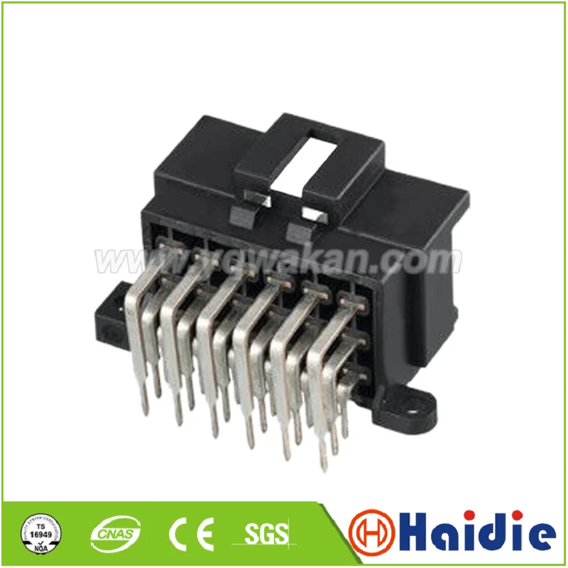 

Free shipping 2sets 18pin auto plastic housing plug auto wiring harness cable PCB plug connector 9-966140-1