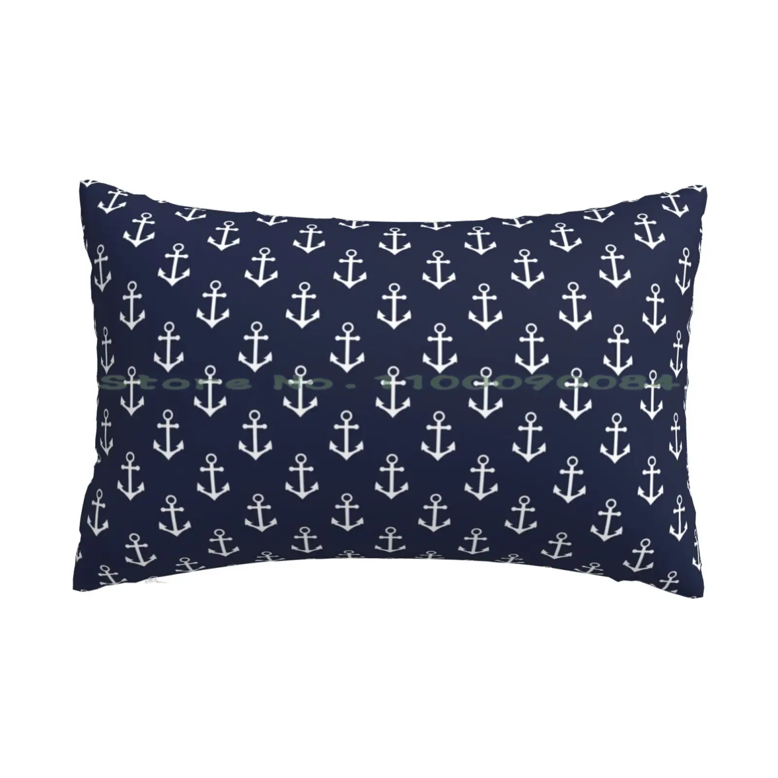 Blue Anchor Pattern Pillow Case 20x30 50*75 Sofa Bedroom Cryptocurrency Hodl Litecoin Hodl Ltc Ltc Coin Ltc Crypto Bitcoin