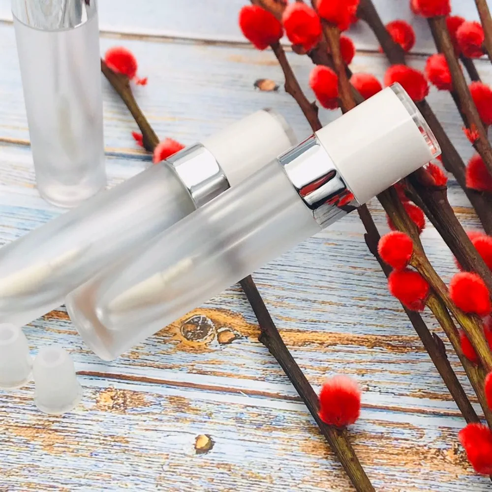 Direkt vom Hersteller: 5ml 8ml Leere Lipgloss-Tuben, Klare Lipgloss-Flaschen in Pink, Schwarz, Nachfüllbare DIY-Kosmetikverpackungen – Detail 8