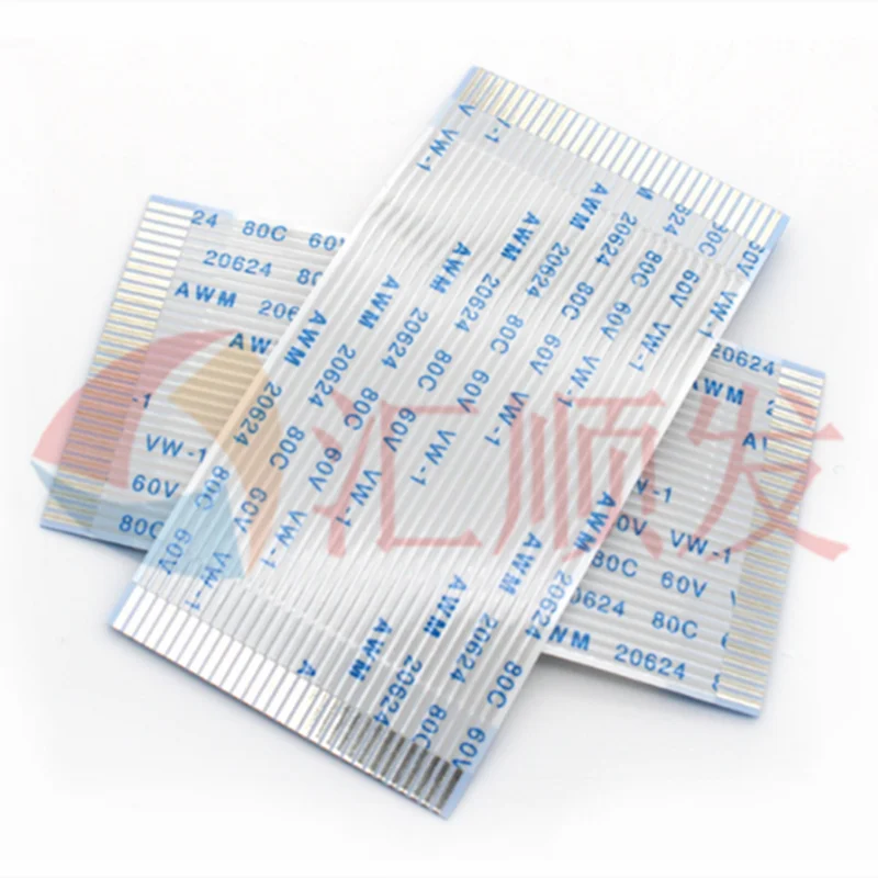 10 개!!! 300MM FPC FFC 케이블 간격 0.5/1.0MM 4/8P/10P/14/16/20/24/30/32/34/40P 30CM