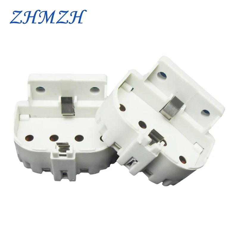 2pcs/Lot Lamp Holders H Tube Dedicated Lamp Holder U-tube Flat Four-pin Lamp Bases For Connecting the Ballast Free Shipping 2G11