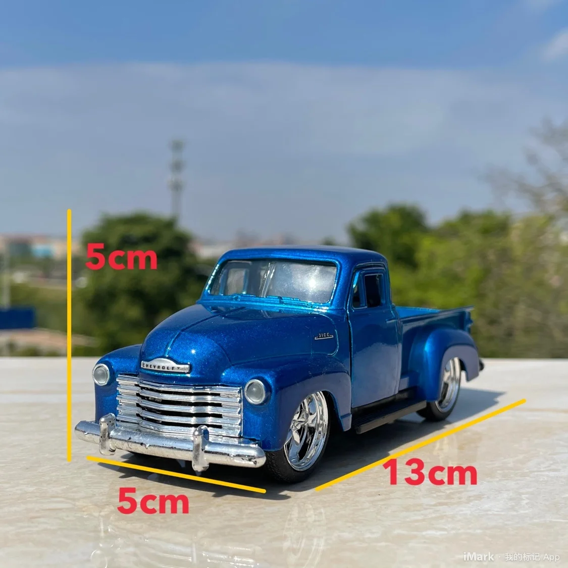 New Color Matching Special Price Die-casting Metal 1/32 American Classic Pickup Car Model Furniture Display Collection Children