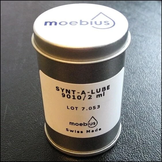 Watchmakers Moebius 9010 Synt-A-Lube Watch Oil Lubricant 2ml Greases for Watches & Clocks Repair