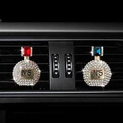 Color drill Perfume bottle Style car air freshener diffuser in the car auto Air conditioner outlet vent air Perfume clip