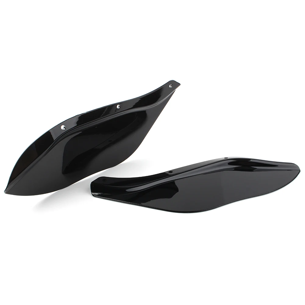 2 sztuk boczne motocyklowe Fairing deflektor powietrzny szyby dla harley-davidson CVO Street Electra Glide 1996-2013 FLHTC FLHTK FLHTCU — zdjęcie 5
