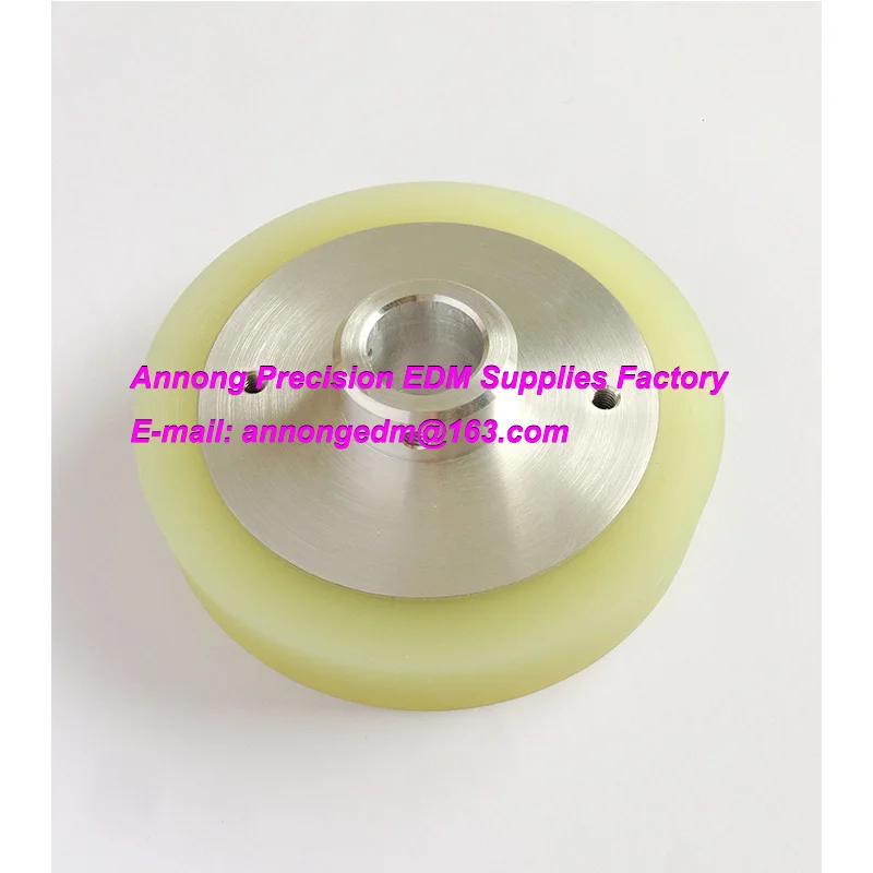 S417 Urethane Roller,3054678,MW306710A,118402A,Ø100x19dx20 mm for AP200L, AQ537L,535L, AQ325,AQ550L,AQ750L wire-cut edm machine