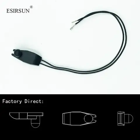ESIRSUN внешний датчик температуры воздуха-амбинеты подходит для PEUGEOT 206 207 208 306 307 308 406 407 607 2008,6445F9, 6445.F9