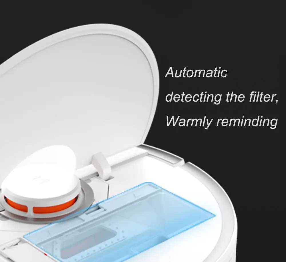 Xiaomi mijia/roborock 로봇 용 진공 청소기 부품 세척 가능 hepa 필터 원래 부품 팩