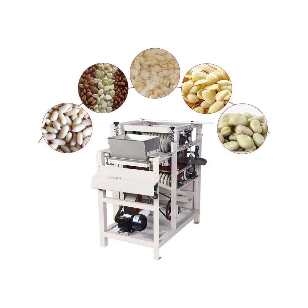 

Best quality 100-150kg/h almond peeling machine/wet type peanut peeler/soybean chickpea skin peeling removeing machine