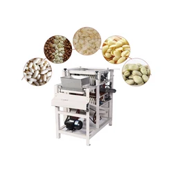 Best quality 100-150kg/h almond peeling machine/wet type peanut peeler/soybean chickpea skin peeling removeing machine