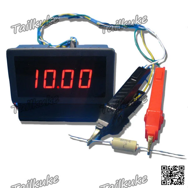 Digital DC Milliohmeter Head Range 20 Ohms Low Resistance Tester Ohmmeter Resolution 10 Milliohms