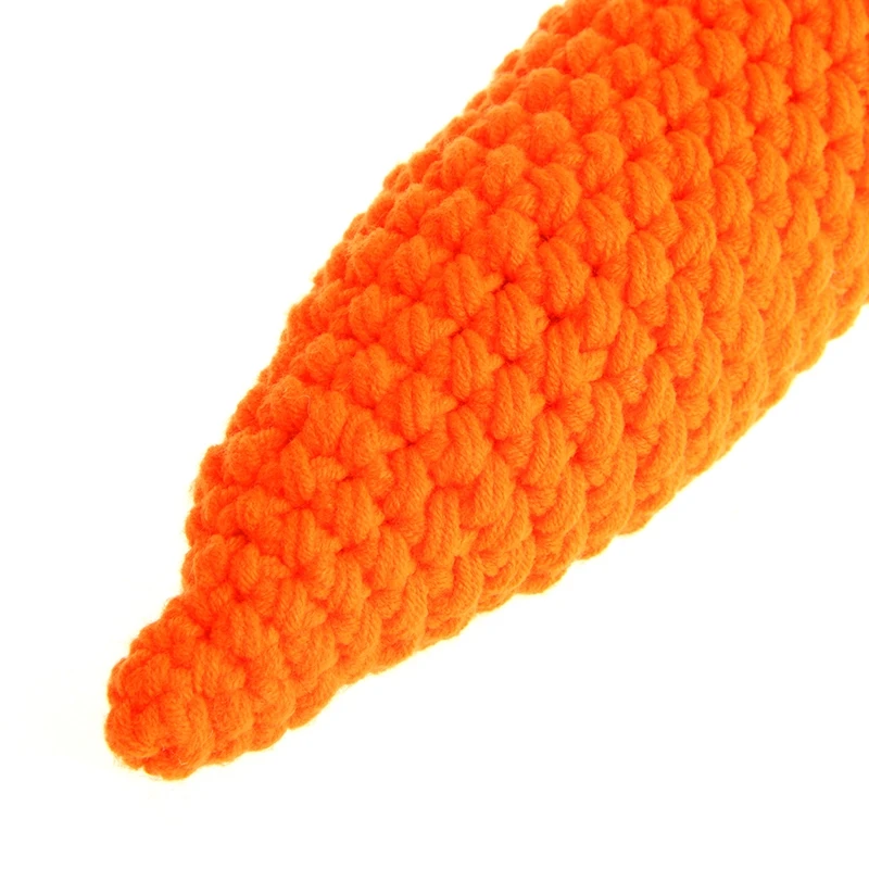 Newborns Baby Photography Props Girls Boys Carrot Crochet Kids Photo Accessories Dropshipping