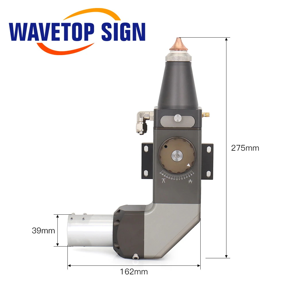 WaveTopSign 1064nm 2kw Fiber Laser Welding Head with QBH Connector Lens for Fiber Laser Welding Machine