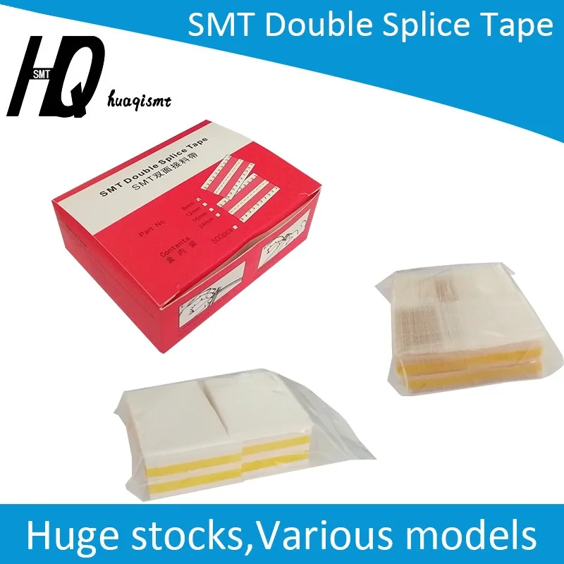 smt double faced splice tape rectangular super film joining used in chip mounter pick and place machine 8MM 12MM 16MM 24MM