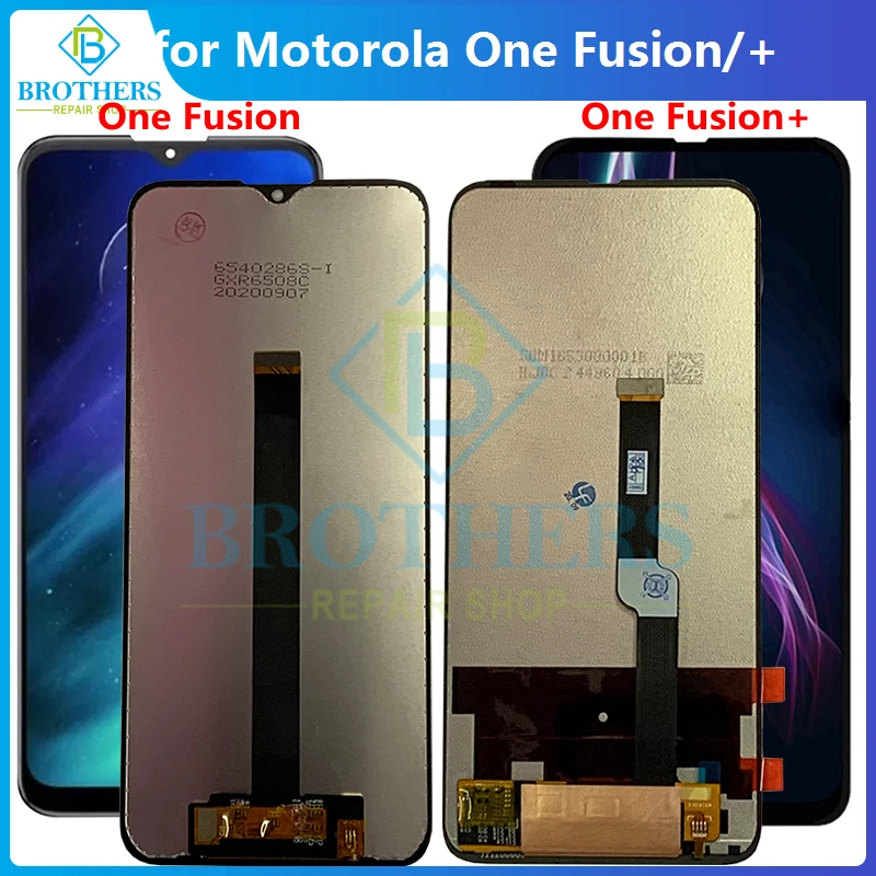 For Motorola Moto One Fusion OneFusion Fusion+ LCD Display Touch Screen Digitizer Assembly For Motorola XT2073-2 Fusion Plus