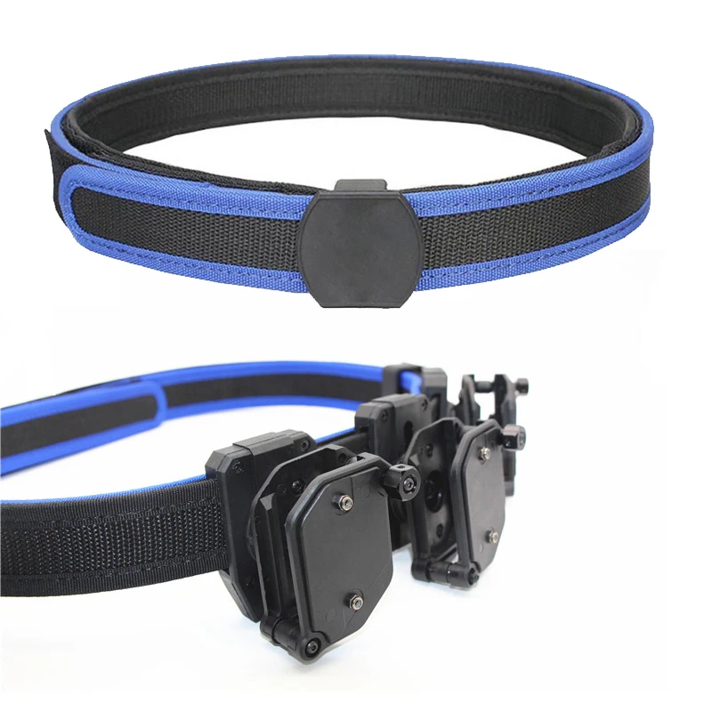 Cinturón táctico IPSC con bolsas de velocidad y funda magnética - imagen 3