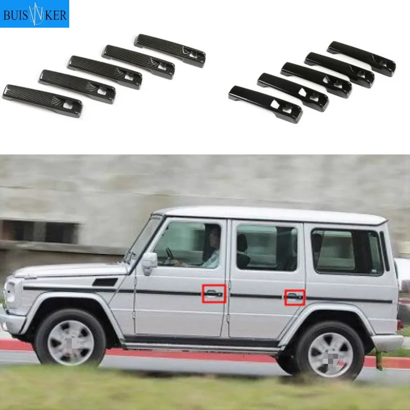 

Fiber Auto outer door handle cover for Mercedes Benz G Class W463 W464 G65 G55 G63 G500 G550 G350 2009-2019