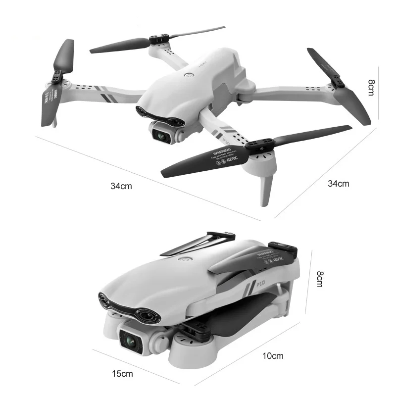 2024 F10 Pro Drone Profesional 6K GPS 5G WIFI FPV Fold Quadcopter With Camera RC Plane 25 Minutes Helicopters Dron Toys For Boys