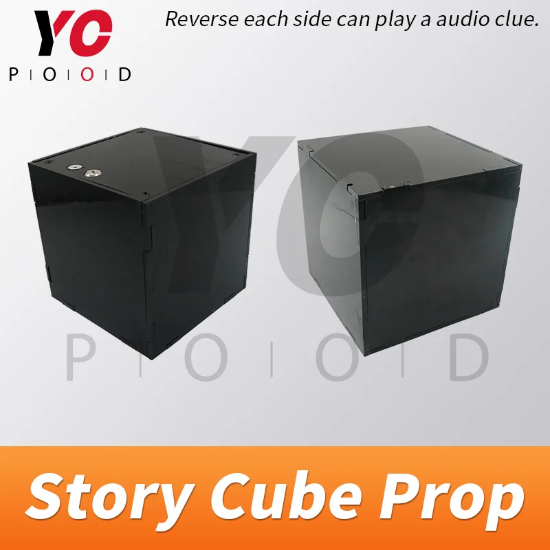 YOPOOD Story Cube Prop real life room escape props when reverse in each side the prop play story clues Takagism game supplier