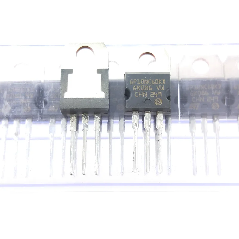10 ชิ้น/ล็อต GP10NC60KD 10A600V IGBT STG10NC60KD