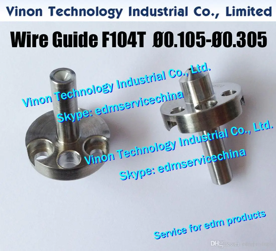 

Ø0.205mm A290-8032-X765 edm Wire Guide F104(T) Lower for Fanuc T,V,W machines F104T/20 Lower guide d=0.205mm A2908032X765