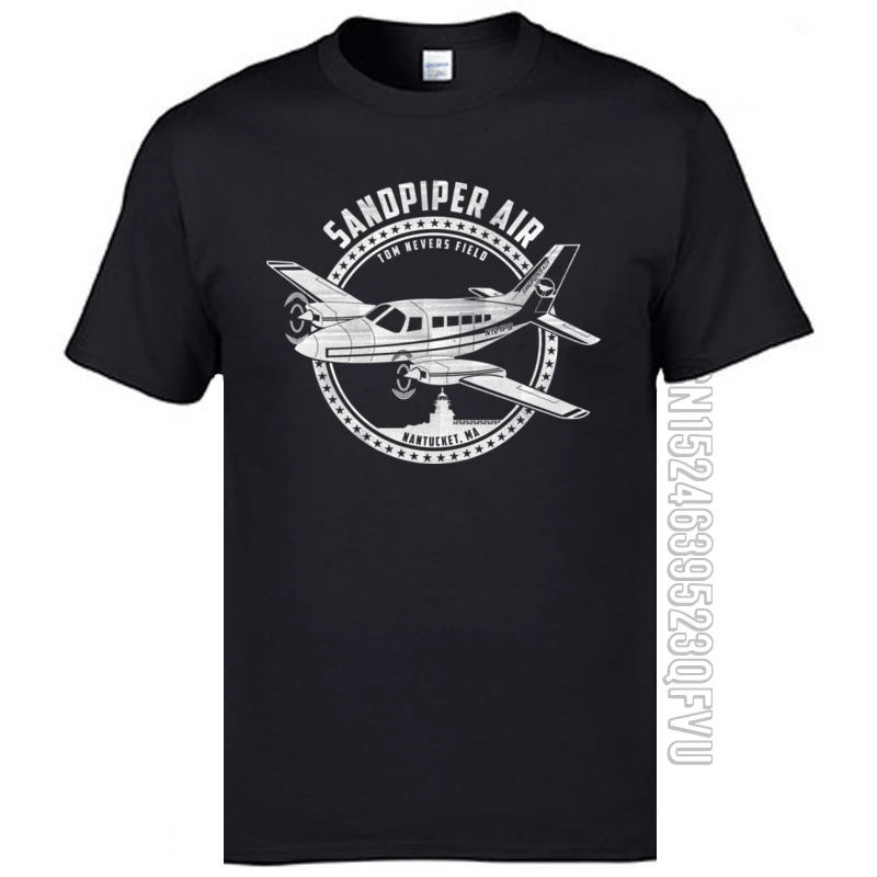 Airplane Air Top T-shirts Aircraft  100 Cotton Fabric Men Customized Tees 2019 New Arrival Fashion Father Tops & Tees