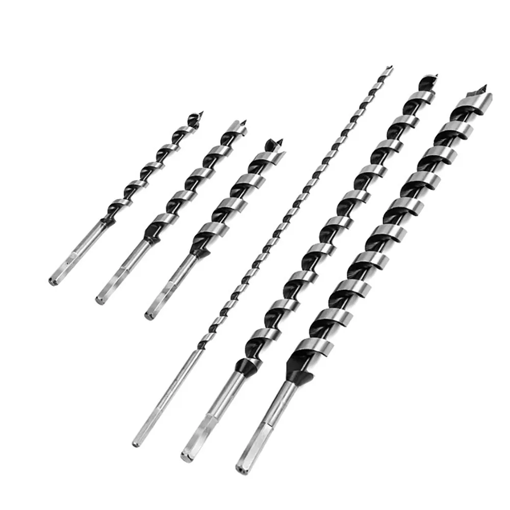 6-25mm drewno Auger uchwyt sześciokątny wiertło spiralne długie 230-460mm wysokiej ze stali węglowej 6x230 8x230 10x230 12x230 14x230 16x230 18x230