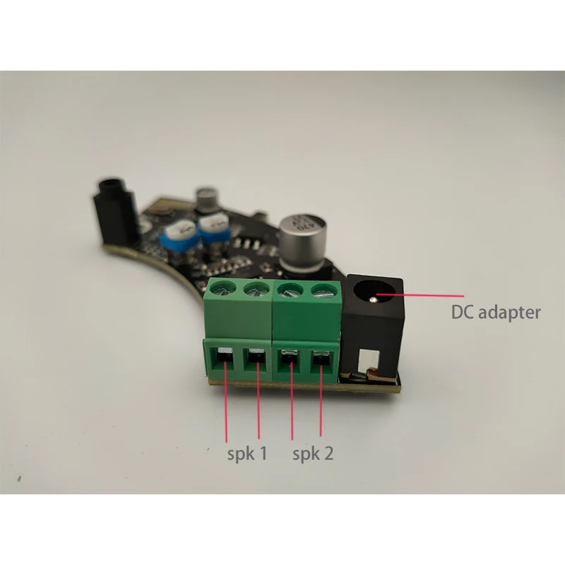 Scheda amplificatore bluetooth Altoparlante da soffitto Audio 2X40W Parete Stereo Sfondo Amplificatore musicale FAI DA TE AUX DC9-24V