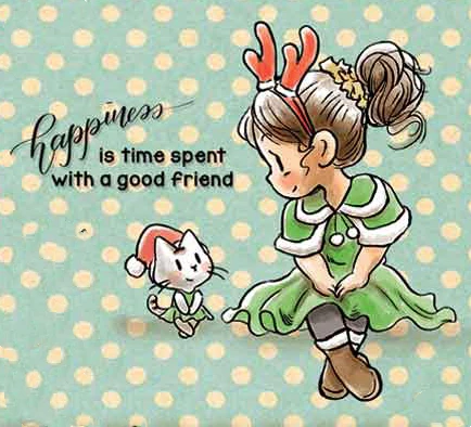 Mädchen Katze Transparente Silikon Gummi Stempel Und Metall Sterben Blatt Haftenden Scrapbooking DIY Nette Muster Fotoalbum Spitze
