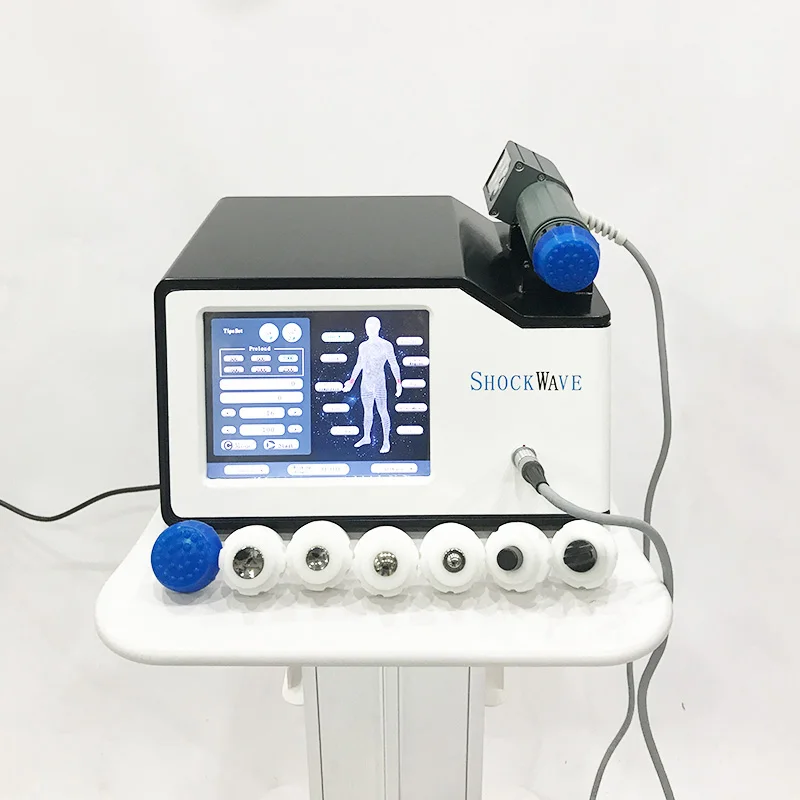 

7 Transmitters Shockwave Therapy Machine Portable Shock Wave for Pain Removal Erectile Dysfunction ED Treatment Equipment