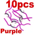 10 piezas moradas