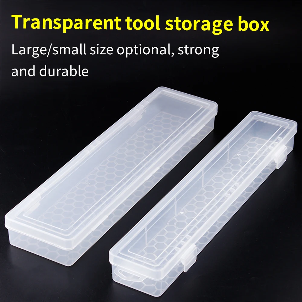 LUXIANZI Plastic Storage Box For Electric soldering iron Metal Parts Multifunctional Storage Tool Organizer Plastic Case