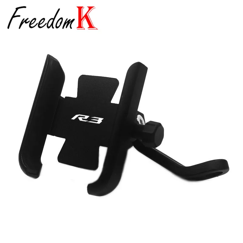 Motorcycle Phone Holder Accessories FIT For YZF-R3 YZF R3 YZFR3 High Quality  Aluminum Mobile Bracket Stand Holder