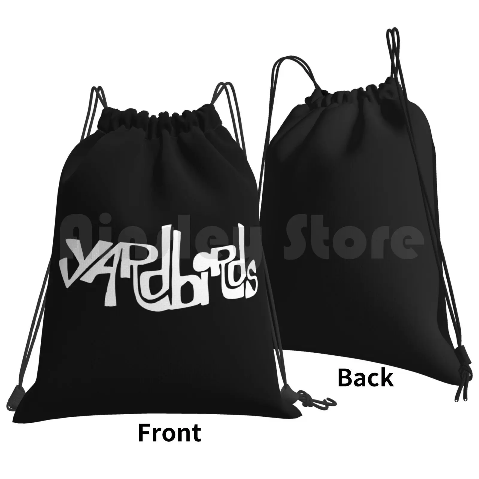 Best Seller The Yardbirds Band Logo Merchandise Backpack Drawstring Bag Riding Climbing Gym Bag The Yardbirds Band Logo The