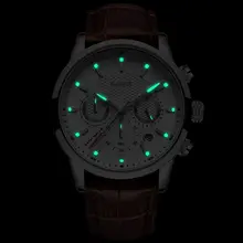 Men's Waterproof Leather Watch #6