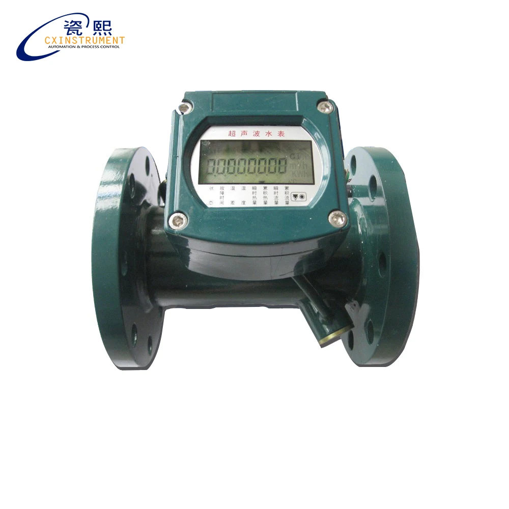 DN 100 pipe size 2% High accuracy and digital display flow meter for water