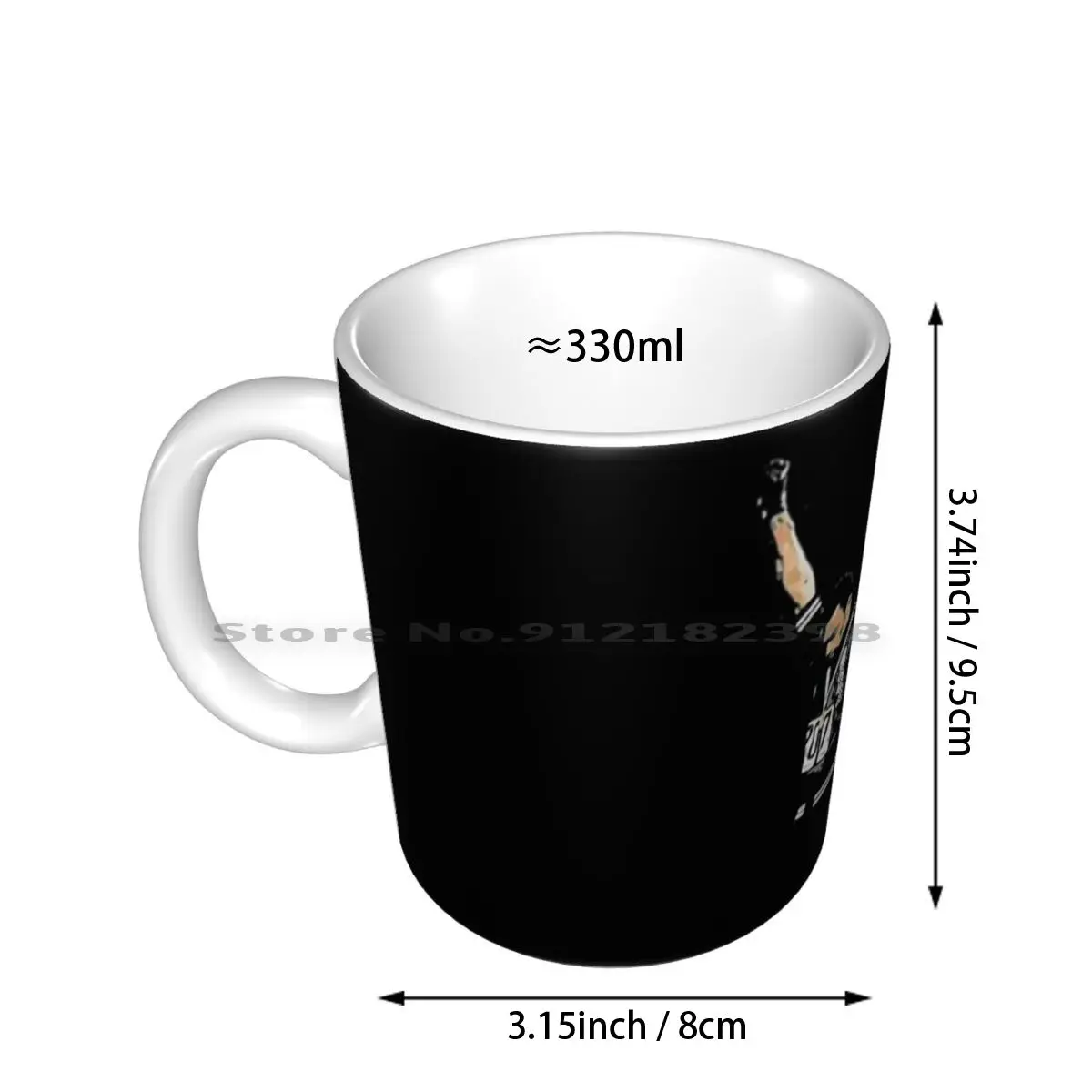 Tommie-Smith-John-Carlos-And-The-1968-Black-Power-Salute Ceramic Mugs Coffee Cups Milk Tea Mug Tommie Smith John Carlos And The