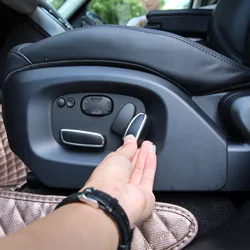 4Pcs For Land Rover Discovery 4 Range Rover Sport Evoque Car Seat Adjustment Switch Knob Cover Trim Car Accessories
