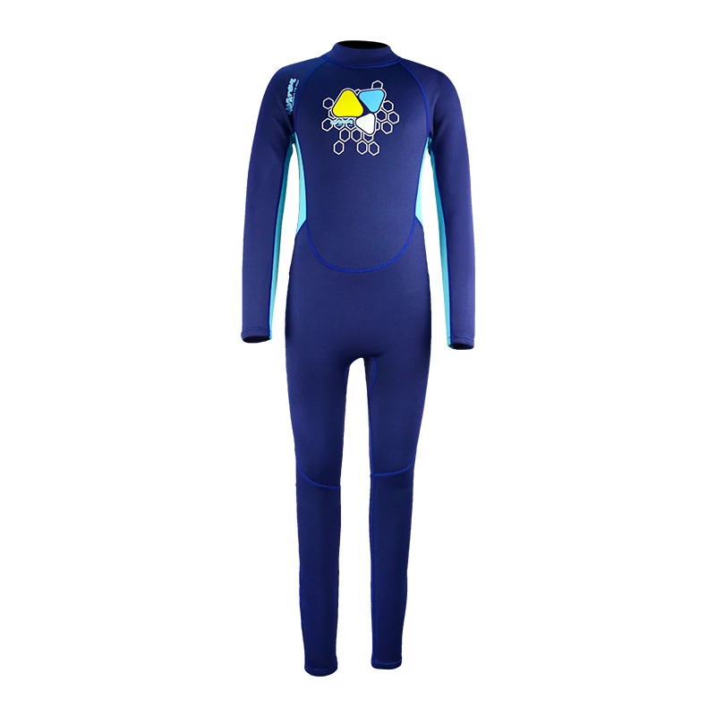 

2MM Children Neoprene Wetsuit Sunscreen Long-Sleeve One-Piece Warmth For Boys And Girls Swimming Snorkeling Surfing Wetsuit