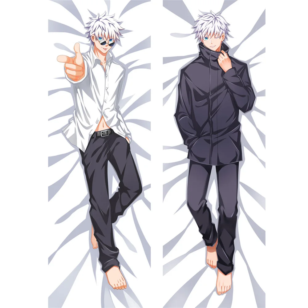 

Anime Gojo Satoru Dakimakura Hugging Body Pillow Case, Japanese Otaku Pillow Cover, Cosplay, Gifts