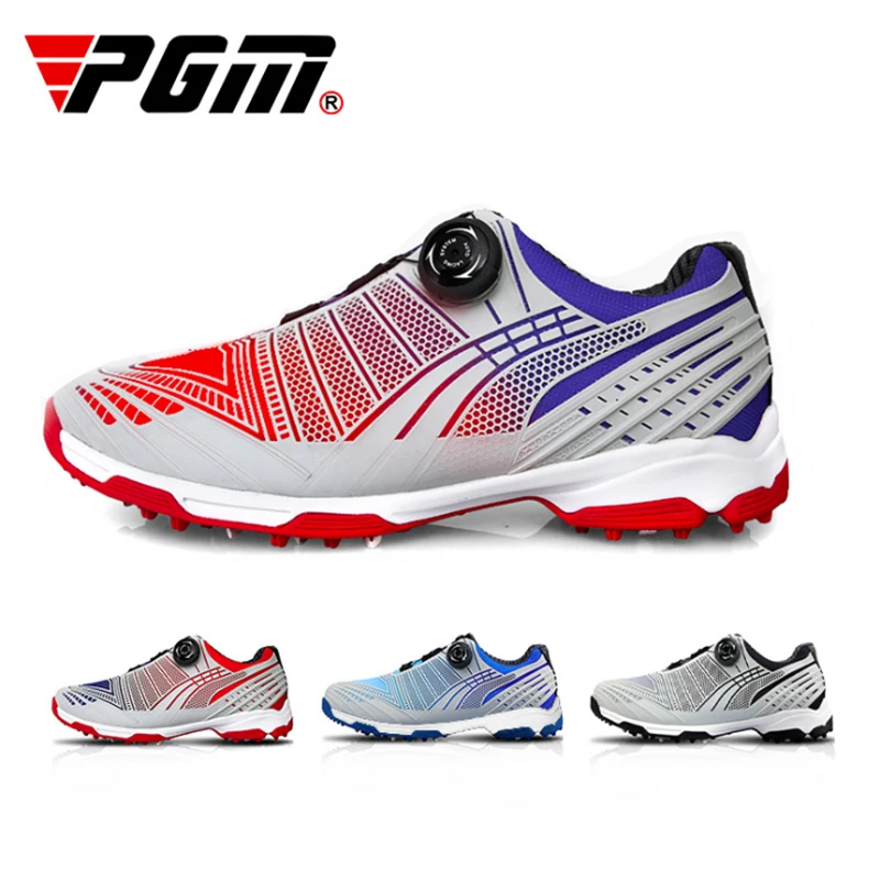 

PGM Golf Men's Shoes Waterproof Sports Shoe Knobs Shoelaces Breathable Slip Resistant Sneakers XZ070 Wholesale