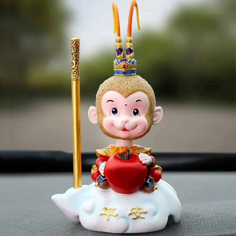 Fashion Monkey King's Treasure Outlet Gold Hoop Bar Creative Decoration Crafts Figurines Miniatures Sculpture Ornaments Statues